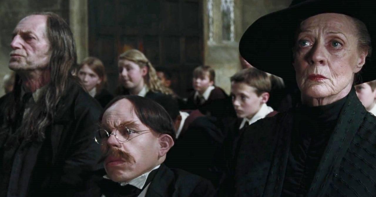 Warwick Davis en professeur Flitwick dans Harry Potter
