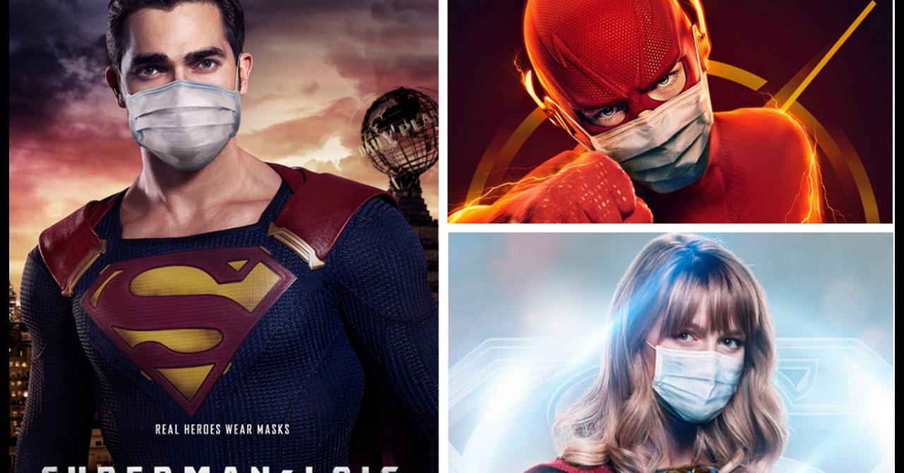 Les super-héros du ArrowVerse s'affichent masqués