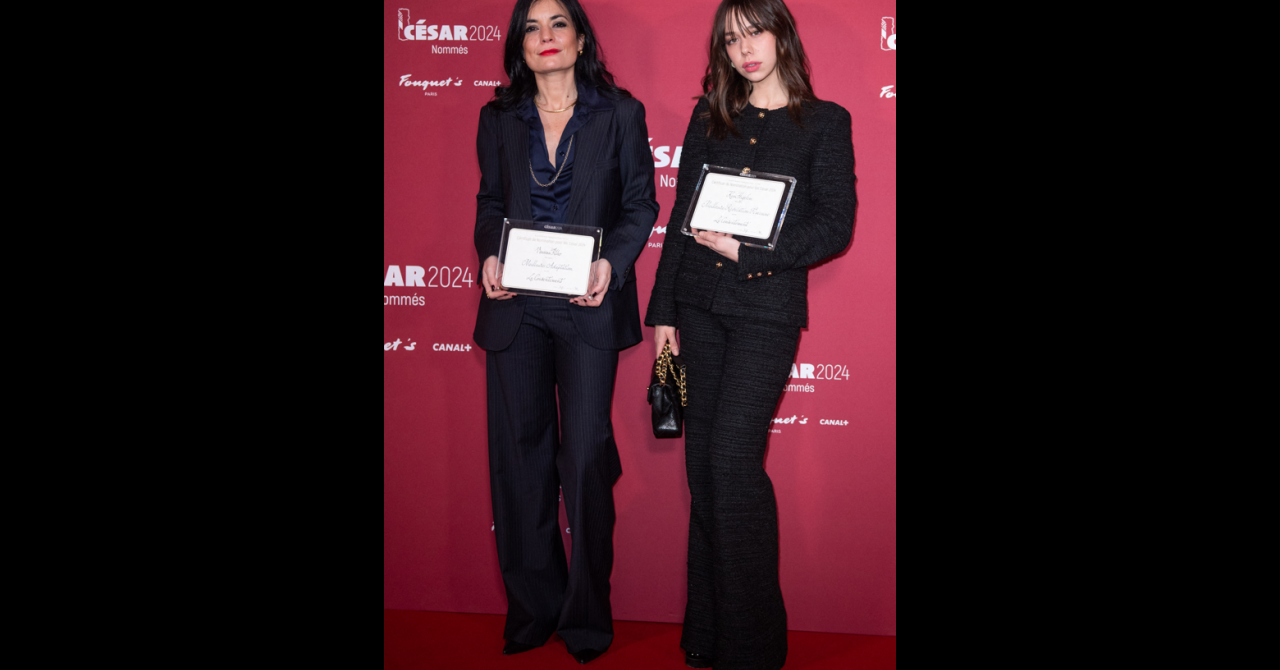 Best-of du dîner des César 2024 : Vanessa Filho et Kim Higelin pour Le Consentement